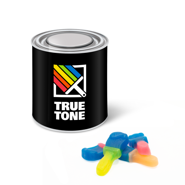 Sweets – Large Paint Tin – Paint Brushes